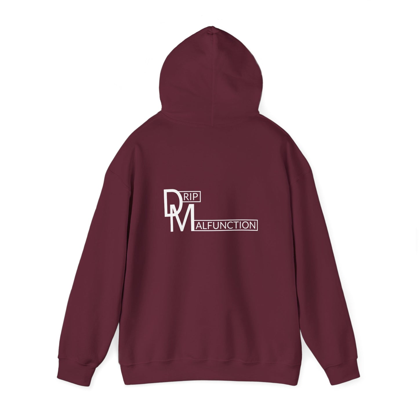 DM Logo Hooded Sweatshirt - DRIP MALFUNCTION