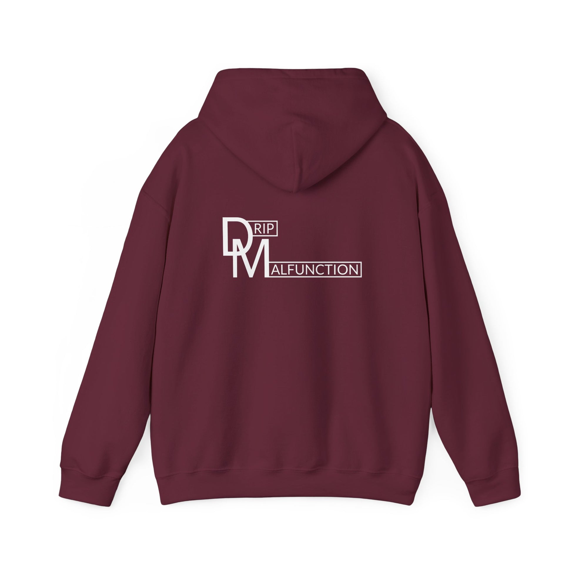 DM Logo Hooded Sweatshirt - DRIP MALFUNCTION