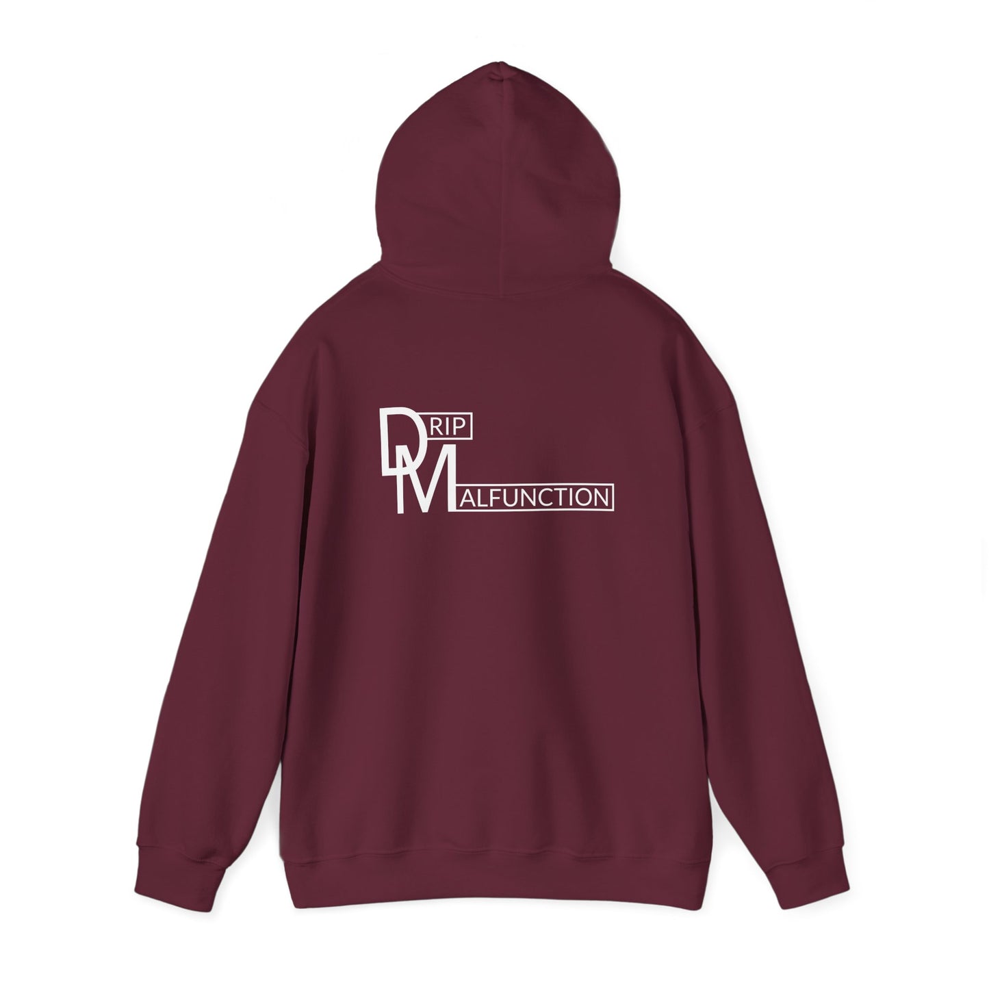 DM Logo Hooded Sweatshirt - DRIP MALFUNCTION
